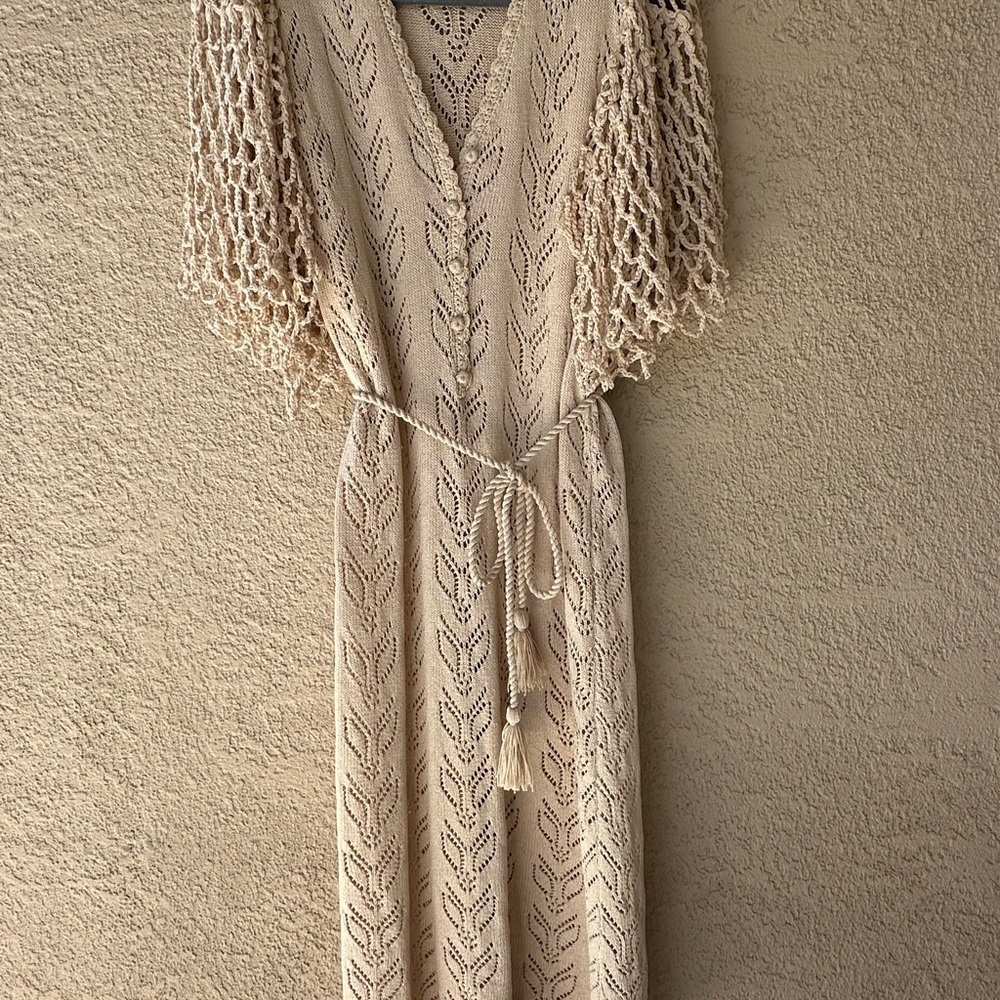 Vintage Open Weave Dress